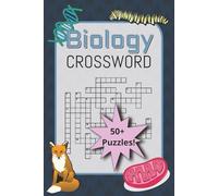 Nature Crossword Puzzle Book: Crosswords with Easy to Read Print about Biology, Science, Animals, and More | 6x9 inches, 110 pages | 50+ puzzles, Great as a Gift, for Vacation, Holidays, & Free Time