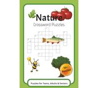 Nature Crossword Puzzles: Nature Crossword: Nature Crossword Puzzles: Crossword Puzzles with Easy-to-Read Print about Nature, Wildlife & Outdoors | ... Gift for Vacations, Holidays, and Relaxation