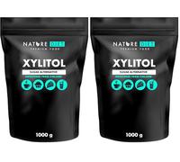 Nature Diet - Azúcar Xilitol 1kg | Xilitol de Finlandia 1000g | Azúcar de abedul 100% (Paquete de 2)