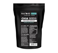 Nature Diet- Semillas de chía 1000 g, Salvia Hispanica, Alto en Omega-3, Fuente de fibra