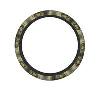 Nature Elephants - Funda para volante de coche, antideslizante, aislamiento térmico, protección para todas las estaciones