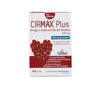 Nature Essential - Aceite de Krill del Antártico - 60 Cápsulas - 1 Mes - Rico en Omega 3 y Antioxidantes - Ayuda al Sistema Circulatorio - CIRMAX Plus