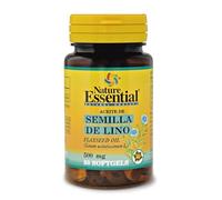 Aceite De Semillas De Lino 50 perlas de 500mg - Nature Essential