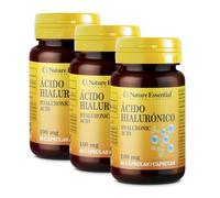 Nature Essential | Aceite de Semilla de Lino 500 mg | Rico en Ácidos Grasos y Omega 3 | Complemento Alimenticio con Propiedades Antioxidantes | 50 Perlas | Pack 3 unidades