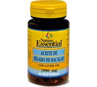 Nature Essential Aceite Hígado de Bacalao 1000mg 30 Perlas