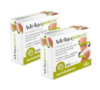 Nature Essential | Adelgapower 60 Compromidos | 2 Unidades | Complemento Alimenticio Ideal para el Control de Peso | Con L-Carnitica | Café Verde | Pimienta Negra | Para Mujer y Hombre