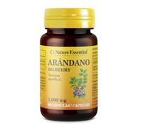 Nature Essential - Arándano 1000 mg Jugo de Fruto - 50 Cápsulas - Facilita la Mejora de Infecciones Urinarias - Favorece la Reducción de Grasa Coporal