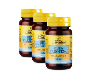 Nature Essential BETA-CAROTENO 50 PERLAS Pack de 3 unidades