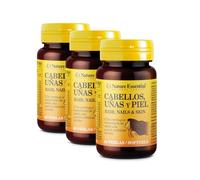 Nature Essential CABELLOS UÑAS & PIEL 60 PERLAS Pack de 2 unidades