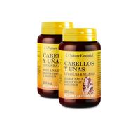 Nature Essential | Cabellos y Uñas 225 mg | Pack 2 Unidades | 90 Cápsulas | Levadura + Selenio | Ayuda a Fortalecer y Frenar la Caída del Cabello | Ayuda a Reforzar las Uñas Débiles y Quebradizas