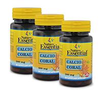Nature Essential Calcio coral 500 mg - 50 cápsulas, Pack 3 unidades