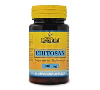 Nature Essential - Chitosán 300 mg - 50 Comprimidos - Suplemento de Origen Marino - Apoya la Gestión de la Composición Corporal