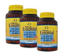 Nature Essential | Colágeno Hidrolizado Marino 1.200 mg | Pack 3 Unidades | 90 Comprimidos | Ácido Hialurónico, Vitamina C y Magnesio | Ayuda al Mantenimiento de Huesos, Cartílagos y Articulaciones