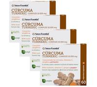 Nature Essential Cúrcuma Complex 10000mg 4x60 Cápsulas Vegetales