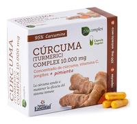 Nature Essential Blister Cúrcuma Complex 10.000mg, Jengibre, Pimienta Negra, Vit. C, 60 cápsulas