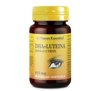 Nature Essential | DHA + Luteína 615 mg | 50 Perlas | Complemento Alimenticio a Base de Aceite de Pescado | Vista