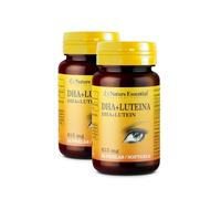 Nature Essential | DHA + Luteína 615 mg | 50 Perlas | Complemento Alimenticio a Base de Aceite de Pescado | Vista