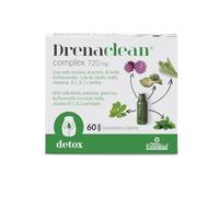 Nature Essential | Drenaclean 720 mg | 60 Cápsulas | Cardo Mariano | Vitaminas B2 | Vitamina B1 | Biotina | Ayuda ante los Problemas Hepáticos | Detox.
