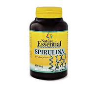Nature Essential – Espirulina 400 mg – 250 comprimidos – Fuente de vitaminas C, D, K y del grupo B