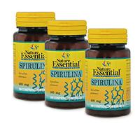 Nature Essential Espirulina 400 mg - 100 comprimidos (Pack 3 unidades)