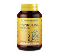 Nature Essential – Espirulina 400 mg – 250 comprimidos – Fuente de vitaminas C, D, K y del grupo B