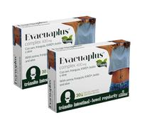 Nature Essential | Evacuaplus Complex 400 mg | 30 Cápsulas Vegetales | Ayuda a la Flora Intestinal | con Sen, Frángula, KWD, Boldo y Aloe - Pack 2 uds