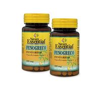 Nature Essential | Fenogreco 400 mg | Ayuda a aliviar los dolores menstruales | 50 Cápsulas | Pack 2 unidades