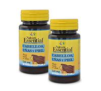 Nature Essential – Cabello, Uñas y Piel – Omega-3, Hierro y Biotina – 30 perlas