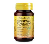 Nature Essential Ginseng koreano 400 mg - 50 Cᰳulas, Pack 2 unidades
