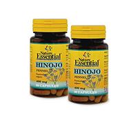 Nature Essential | Hinojo 400 mg | Complemento Alimenticio que Favorece la Digestión | Evitar la Formación de Gases | Sin Lactosa | 50 Cápsulas | Pack 2 unidades