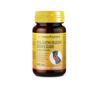 Nature Essential Colágeno marino y magnesio 600 mg con vitamina C y B6/B9/B12 60 cápsulas