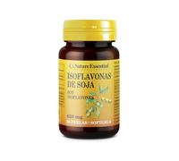 Nature Essential | Isoflavonas de Soja 620 mg | 50 Perlas con Aceite de Onagra y Soja | Fórmula Natural para el Equilibrio Hormonal | Piel y Cabello Saludables | Propiedades Antioxidantes