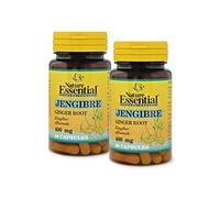 Nature Essential | Jengibre 400 mg | Pack 2 Unidades | 50 Cápsulas | Ayuda a Regular el Sistema Digestivo | Fuente de Antioxidantes | Ayuda al Mantenimiento de la Flora Intestinal