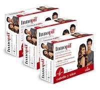 Nature Essential - L-Cistina - 180 Cápsulas - Envase para 3 Meses - Aminoácidos - Con Azufre que Favorece el Cabello y Uñas - Innopil Complex - Pack 3