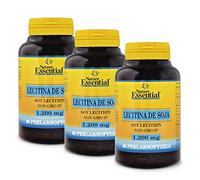 Nature Essential - Lecitina de soja 1200 mg. 90 perlas PACK 2