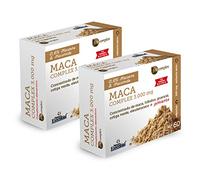 Nature Essential | Maca 3000 mg | Pack 2 Unidades | 60 Cápsulas | Ayuda a Potenciar la Libido | Ayuda a Incrementar la Energía y Resistencia | Con Aminoácidos, Minerales, Proteínas y Vitaminas