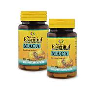Nature Essential | Maca 500 mg | Complemento Alimenticio que Favorece la Resistencia | Ayuda contra el Cansancio | 50 Cápsulas | Pack 2 unidades