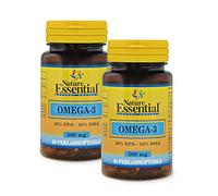 Nature Essential | Omega-3 35%-25% 500 mg | 50 Perlas. (Pack 2 unidades)
