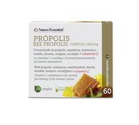 Nature Essential | Própolis Complex 1600 mg | 60 Cápsulas | Echinácea, Tomillo y Vitamina C | Suplemento Natural para el Sistema Inmune | Rico en Aminoácidos y Oligoelementos | 45 Días de Suministro