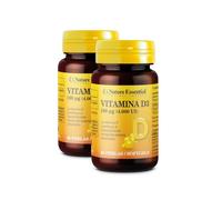 Nature Essential Vitamina D3 100 mcg. (4000 U.I) 60 perlas Pack de 2 unidades