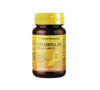 Nature Essential Vitamina D3 100 mcg (4000 UI) 60 perlas OBIRE