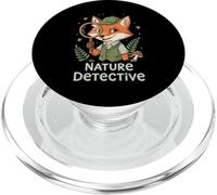 Nature Explorer Detective Fox Kids - Lupa para Exteriores PopSockets PopGrip para MagSafe