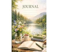 Nature Journal for Women & Men - 100 Pages Lined Notebook: A5 Softcover | Forest & Lake Inspired Cover | For Writing, Reflection & Daily Notes