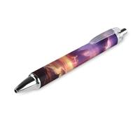 Nature Landscape - Bolígrafo de tinta azul con diseño de trueno y tormenta, bolígrafo de escritura suave para oficina y escuela, 1 unidad como se muestra en la imagen 2