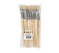 Nature Line Brush, size 14 , W: 14 mm, short handle, 12pcs (Importación USA)