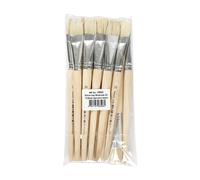 Nature Line Brush, size 20 , W: 20 mm, short handle, 12pcs One Size