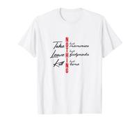 Nature Lover Hikers Lema Creed Adventure Inspirado Diseño Camiseta gráfica económica, Hombre, Blanco, S