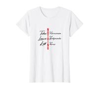 Nature Lover Hikers Lema Creed Adventure Inspirado Diseño Camiseta gráfica económica, Mujer, Blanco, S