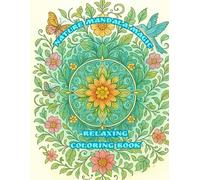 Nature Mandala Magic: Relaxing Coloring Book