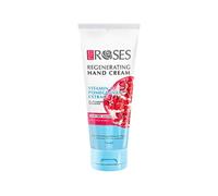 Nature of Agiva Crema de manos regeneradora con granada, agua de rosas y vitaminas para manos secas 75 ml